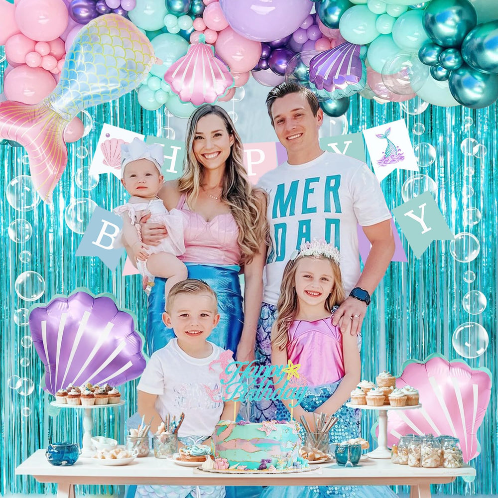 ABAOWO Mermaid cake topper for a magical birthday centerpiece