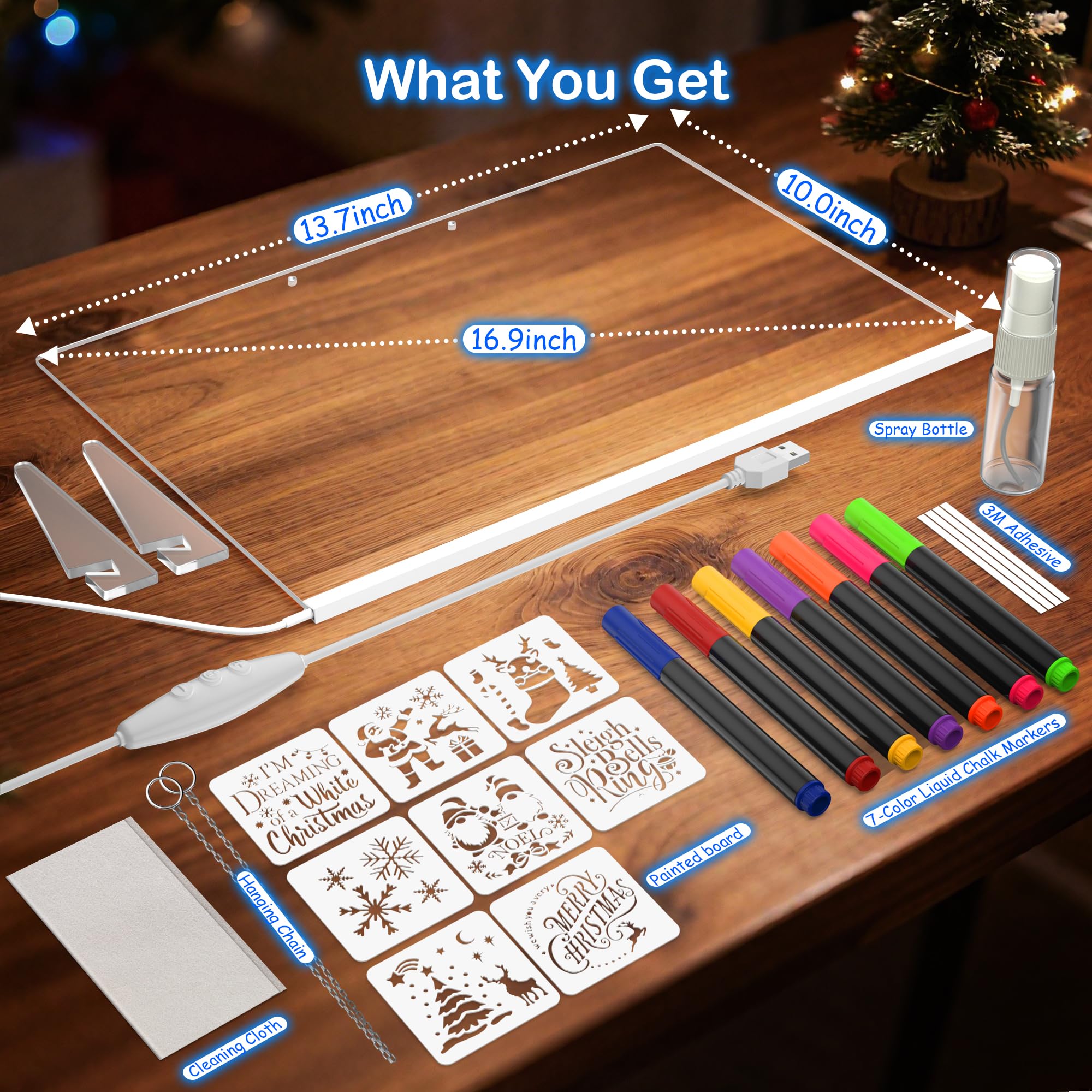 ABCOOL LED drawing board tracing sheets guide young artists and enhance skills