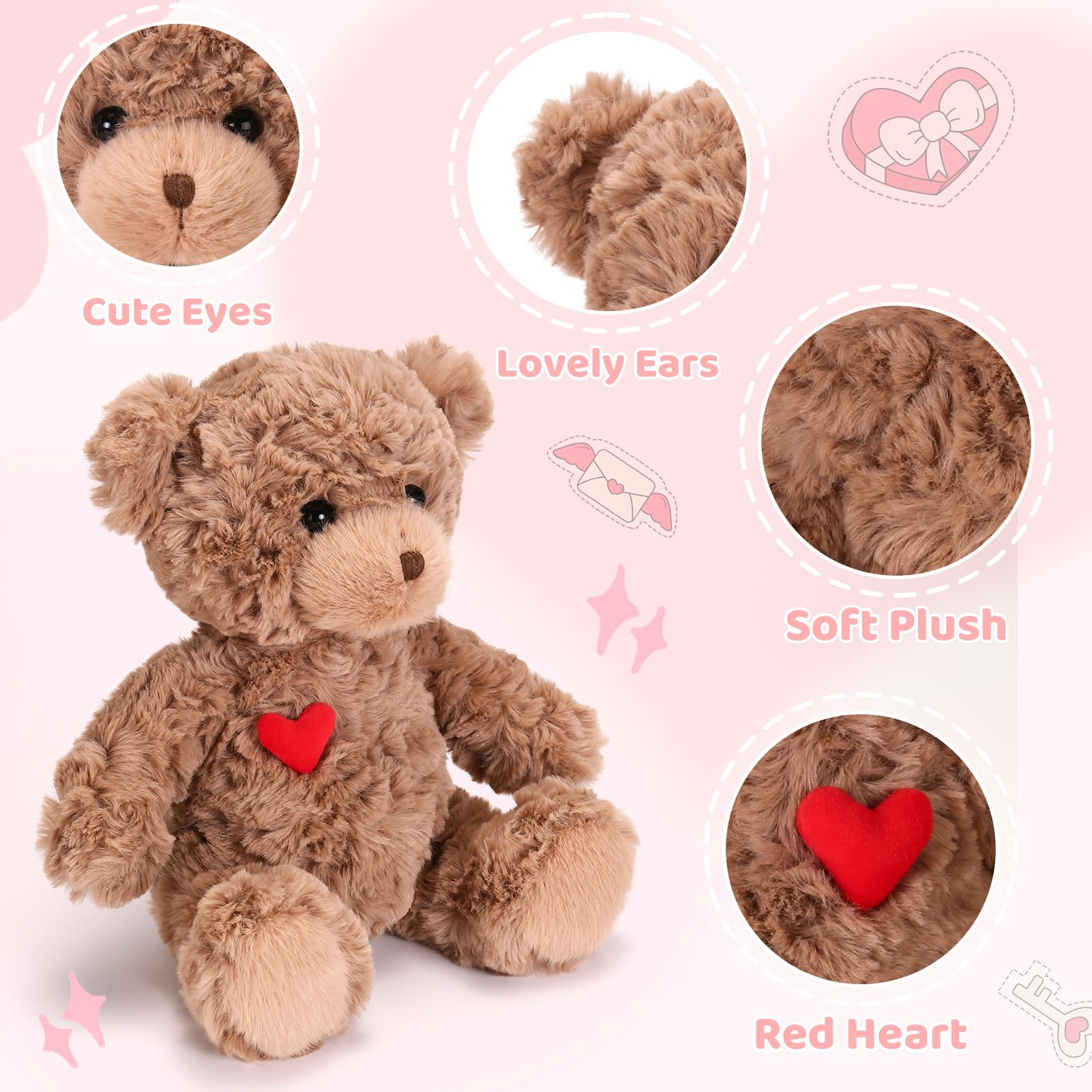 ABEARCAR machine washable teddy for easy cleaning after playtime
