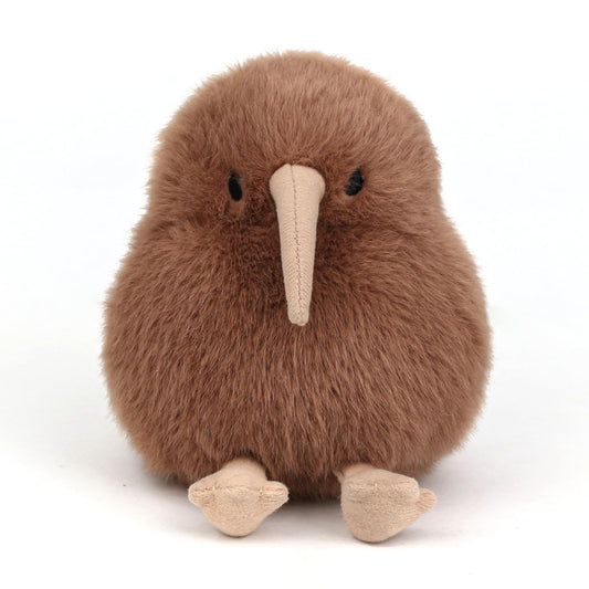ABEARCAR Kiwi plush fur detail highlights lifelike charm and tactile richness.
