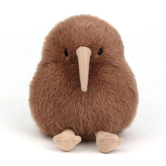 ABEARCAR Kiwi plush fur detail highlights lifelike charm and tactile richness.