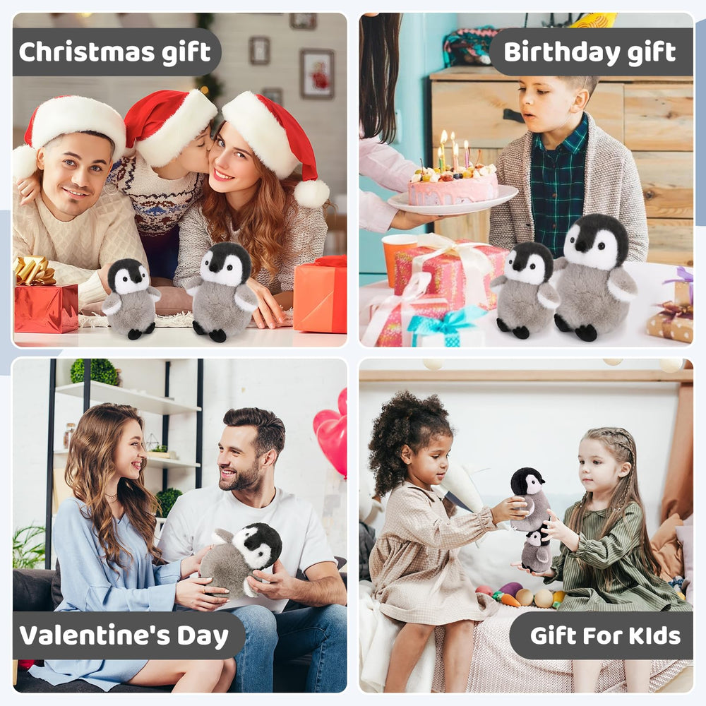 ABEARCAR penguin plush gift-ready packaging for celebrations