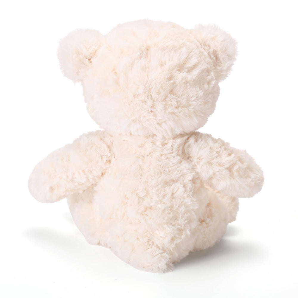 ABEARCAR Red Heart Teddy Bear heart detail highlighting sweet symbol.