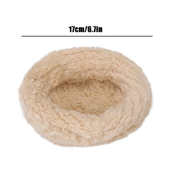 ABEARCAR plush bird nest with gentle materials for imaginative play.