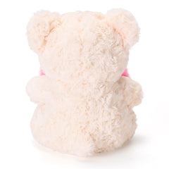 ABEARCAR valentine teddy bear with bow and roses, ideal for celebrations.