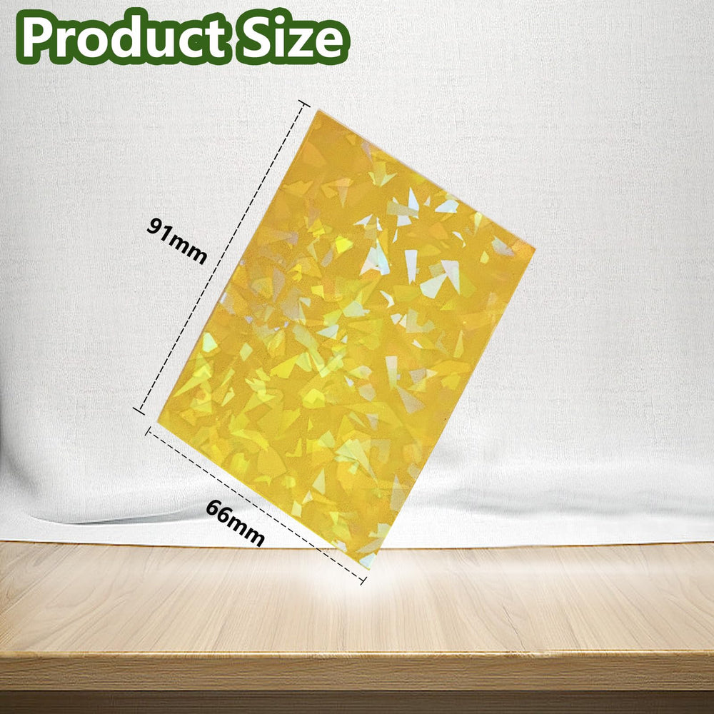 Abejita sleeves back frosted color protects cards and shuffles smoothly