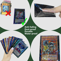Durable OPP material keeps cards safe without sacrificing shuffle feel.