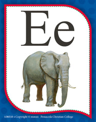 Abeka Mini Alphabet Flashcards pocket-size pack is easy to carry.