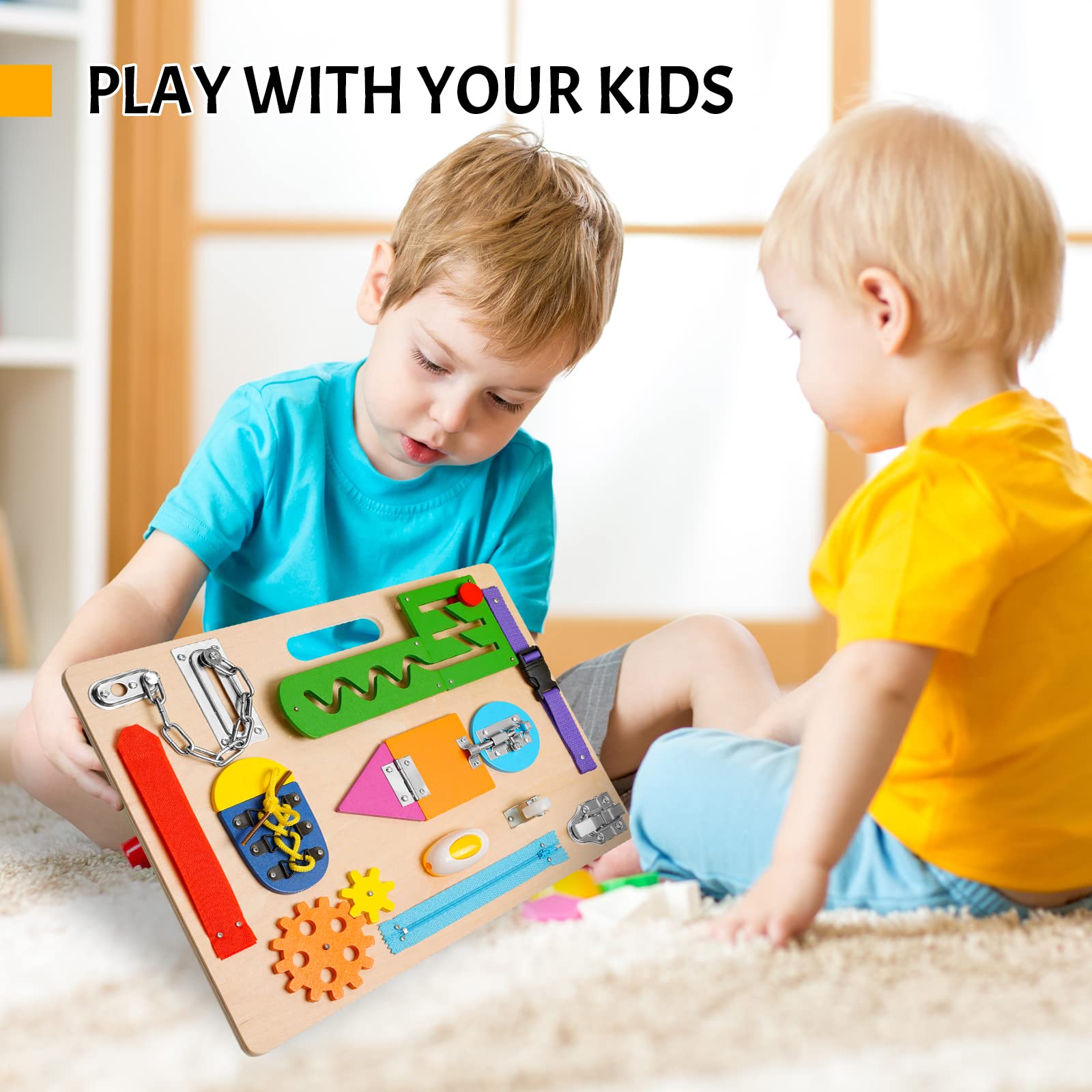 ABERLLS Busy Board key lock practice supports everyday skill awareness.
