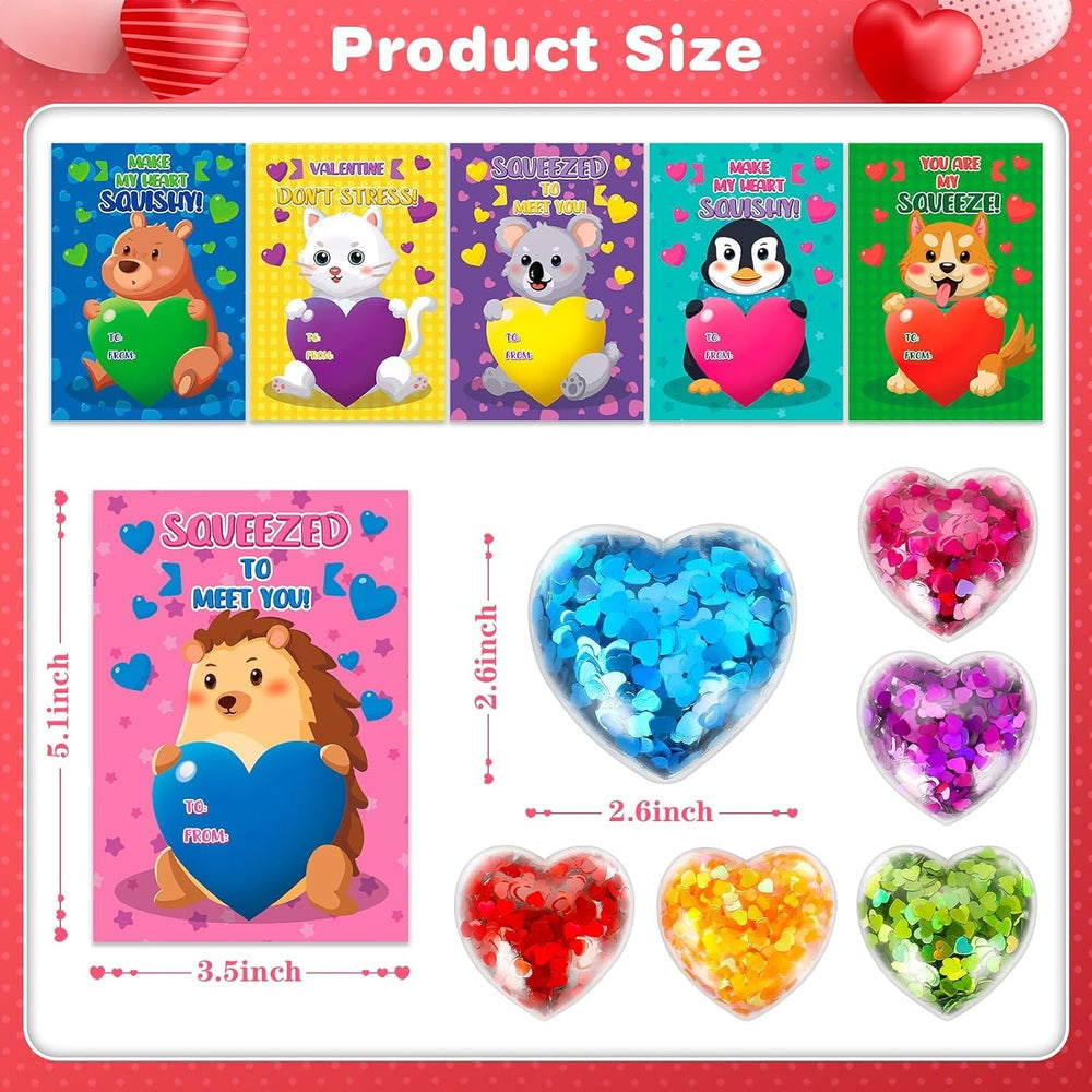 ABERLLS card with TO/FROM feature and attached squishy toy.