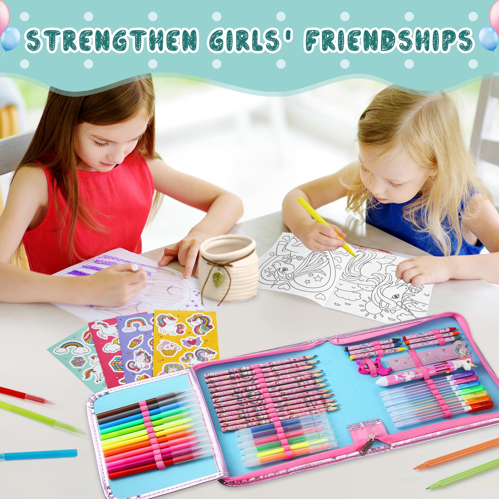 ABERLLS coloring book and stickers set sparks imaginative storytelling and scenes
