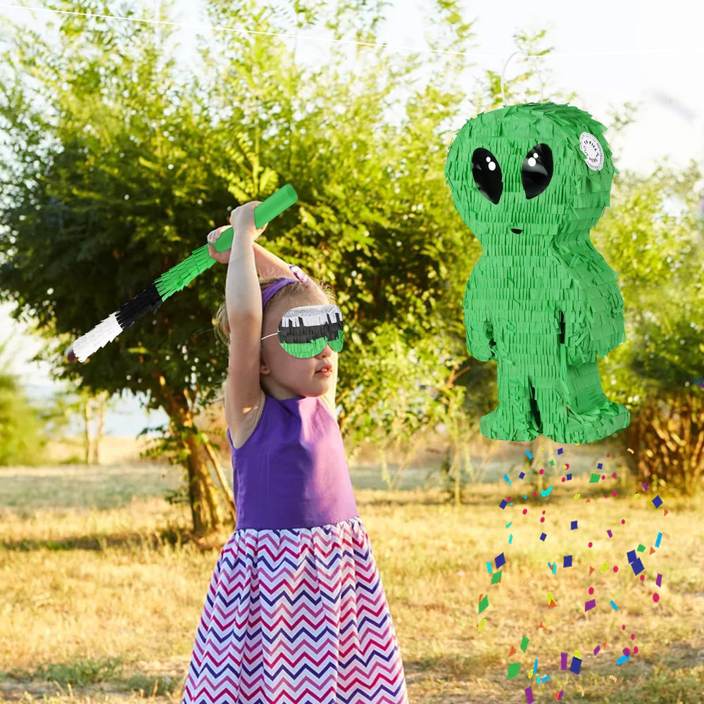 Vibrant colors of Abilat alien pinata attract kids