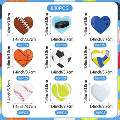 Abilat heart-shaped stickers closeup with vivid print and strong adhesion.