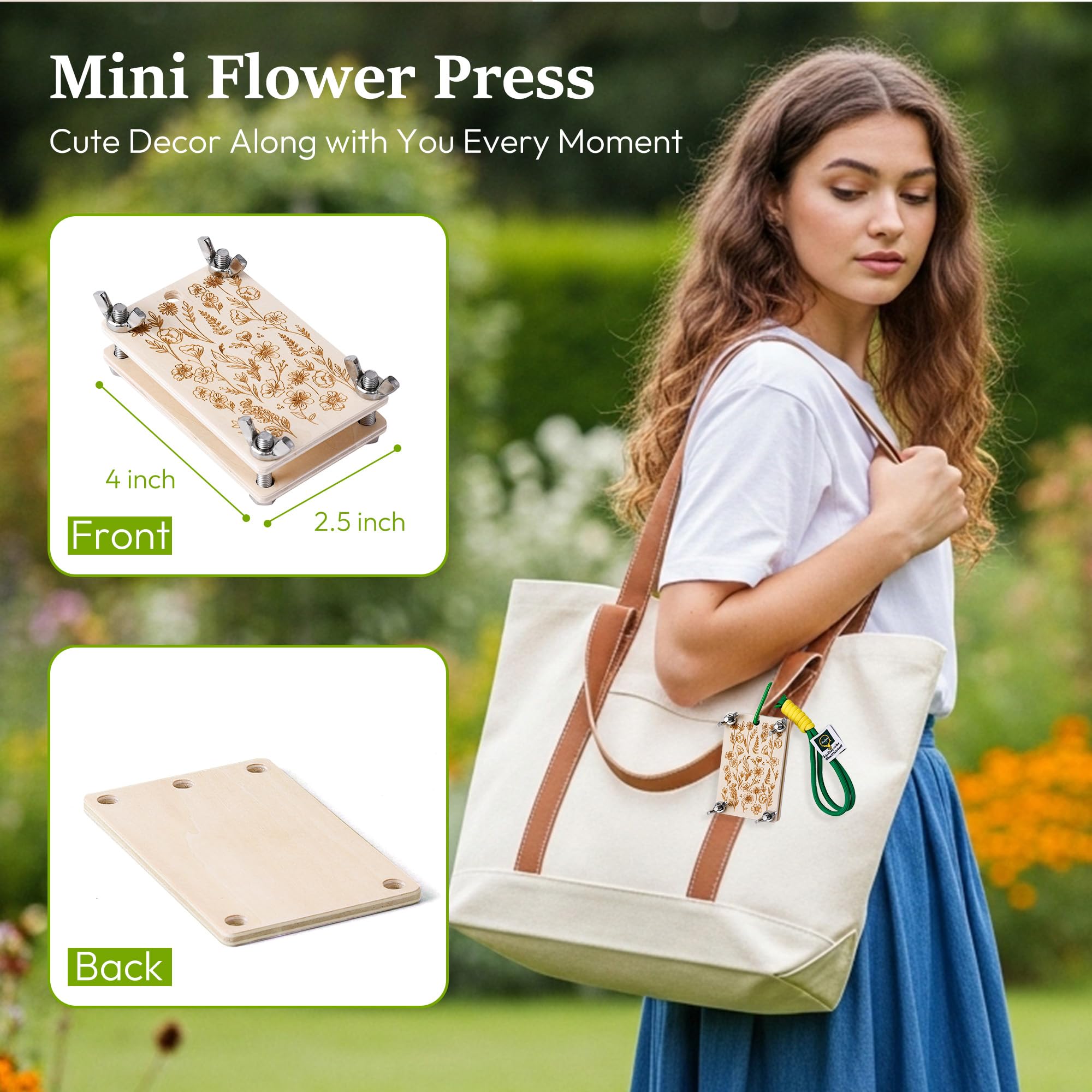 Aboofx DIY botanical crafts kit enables beautiful pressed flower art.