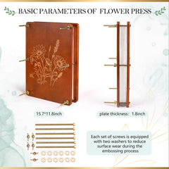 Aboofx Flower Press Kit drying plates promote even moisture removal for consistent results