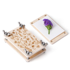 Aboofx mini flower press kit compact design for on-the-go blooms preservation.