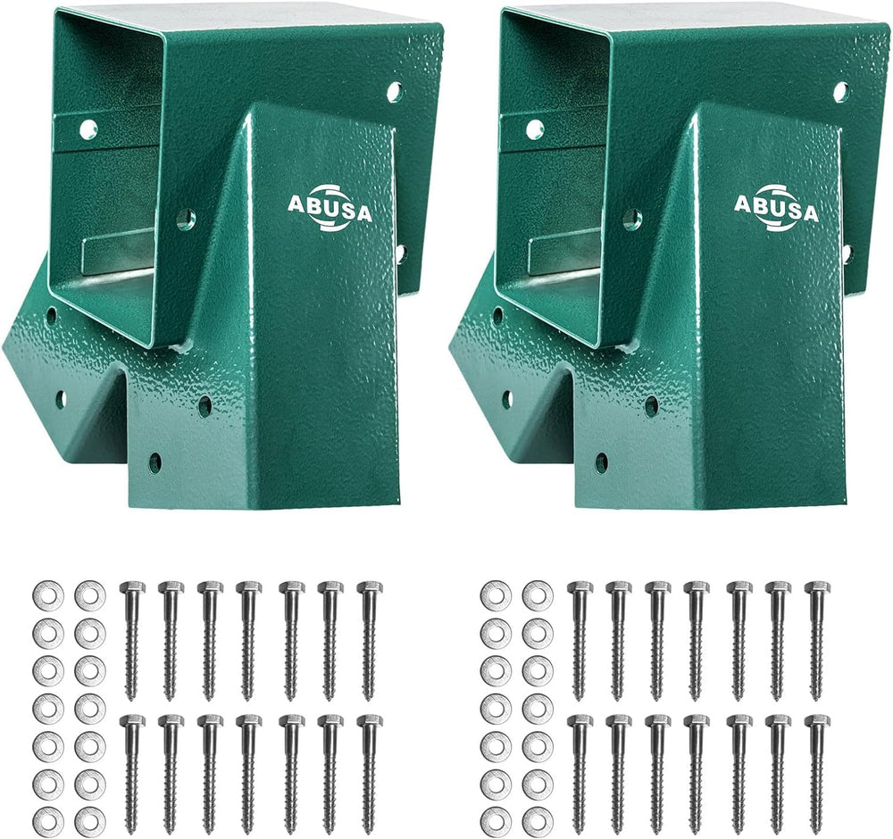 ABUSA green swing seat close-up in durable EVA plastic.