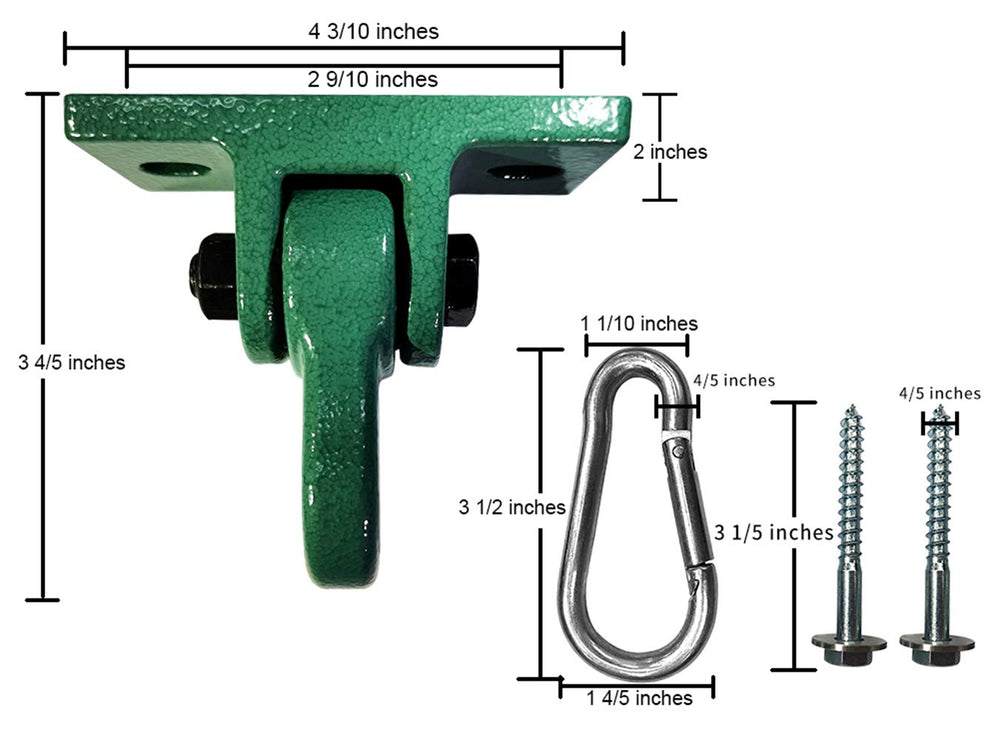 ABUSA installation kit image with screws and washers for straightforward setup