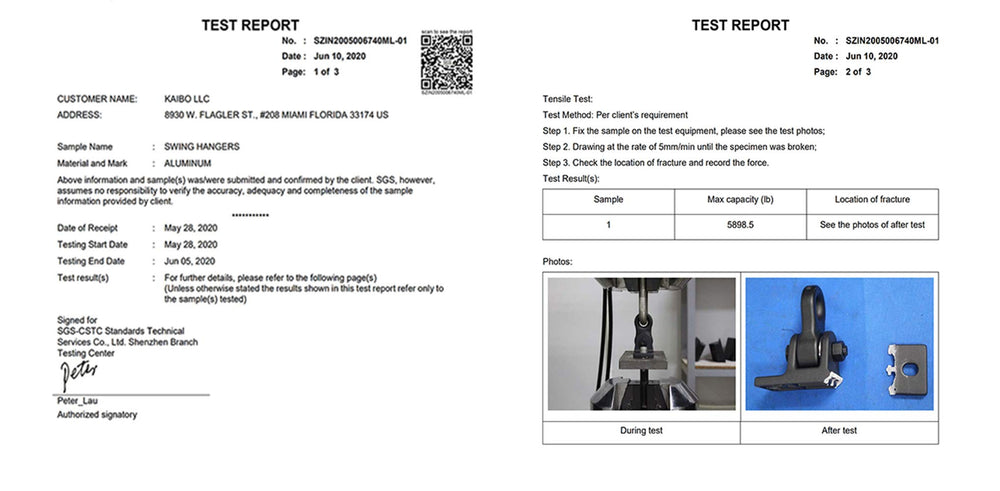 ABUSA versatile hangers suitable for swings, yoga, and more