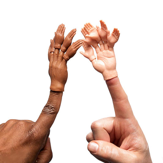 ACC ten finger hands set showing left and right pieces, ideal for classroom storytelling.