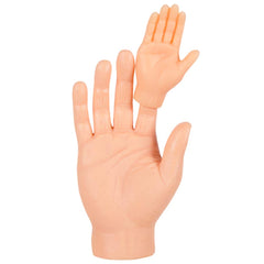 ACC finger hands mini puppets closeup, ready for crafts and imaginative play with small characters.