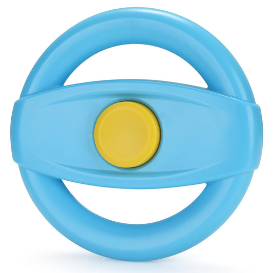 Accmor steering wheel toy with Velcro attachment for quick, secure stroller mounting.
