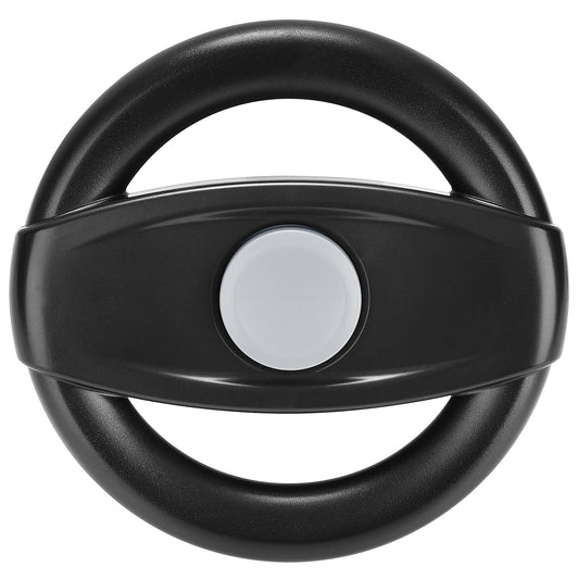 Accmor stroller steering wheel toy front view, engaging kids during walks