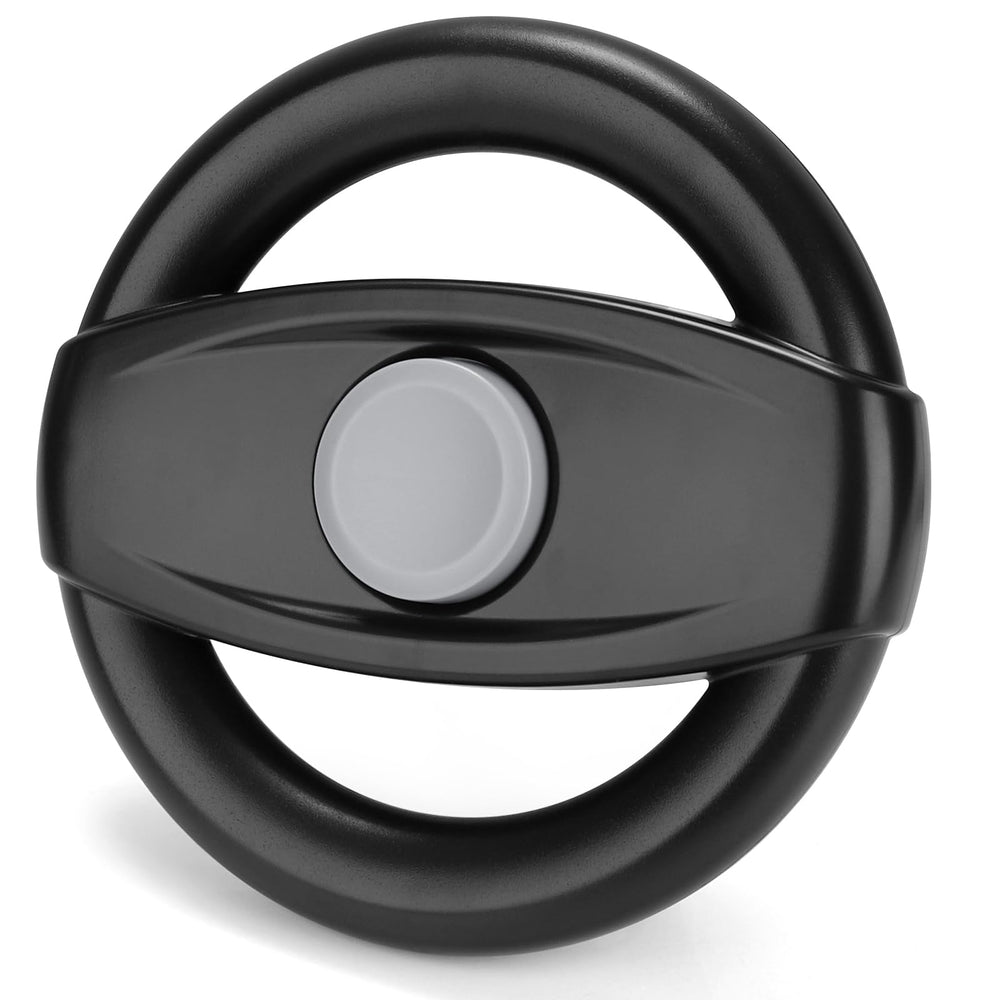 Accmor steering wheel toy honk button close-up, playful pretend driving