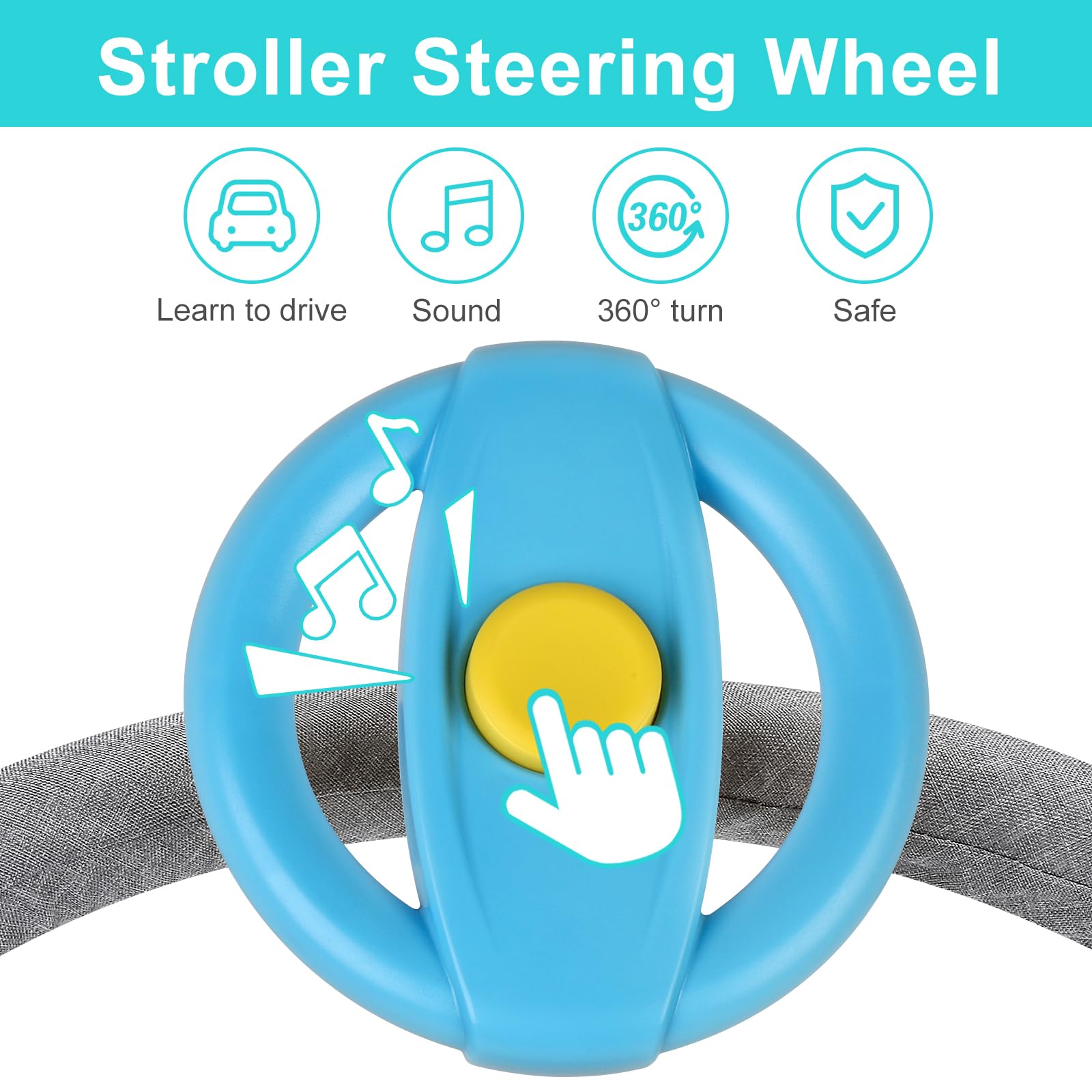 Accmor safe design with no small parts supports worry-free use on errands.