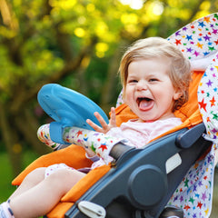 Accmor universal-fit design works on most strollers and carts for shared fun.