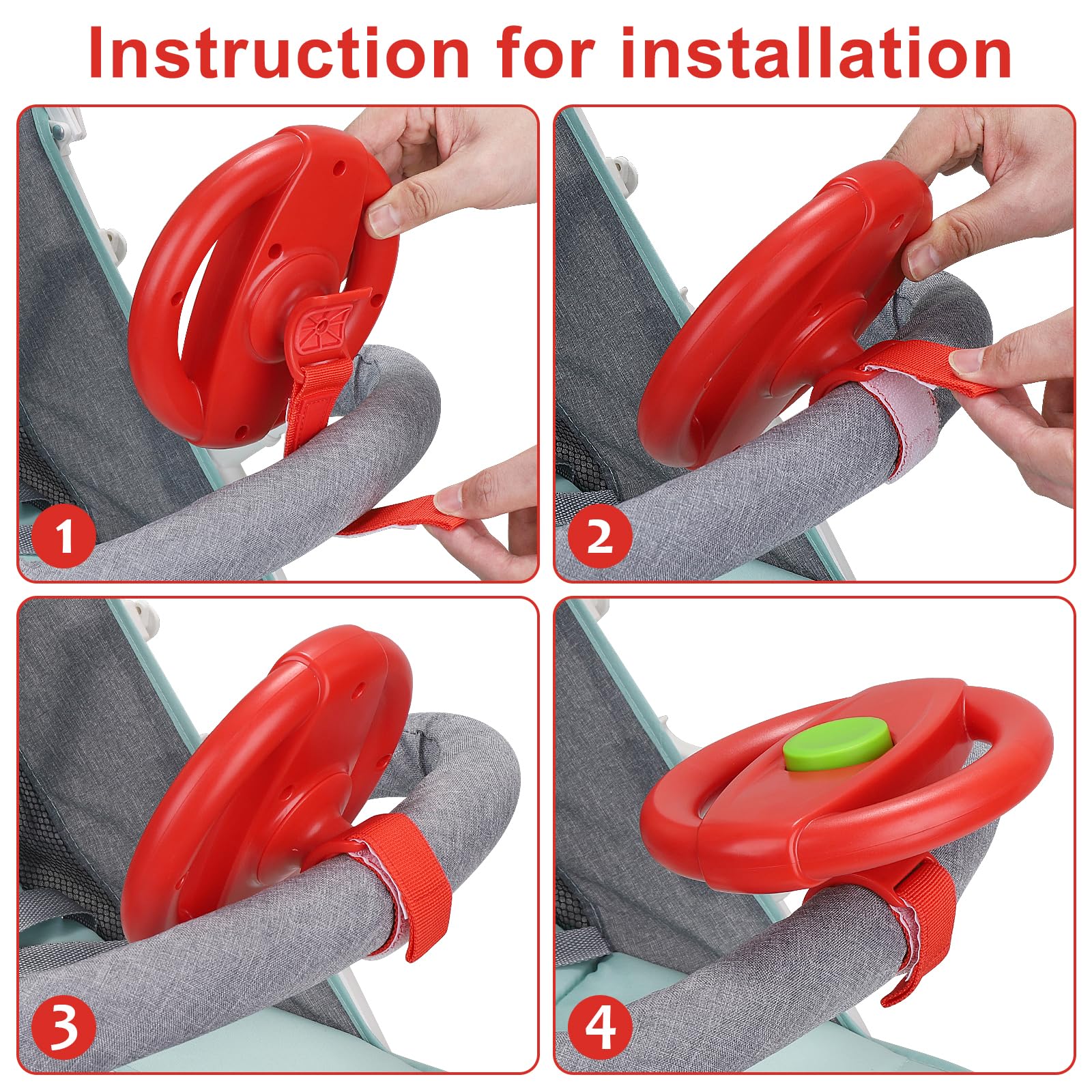 Accmor universal fit for strollers and shopping carts