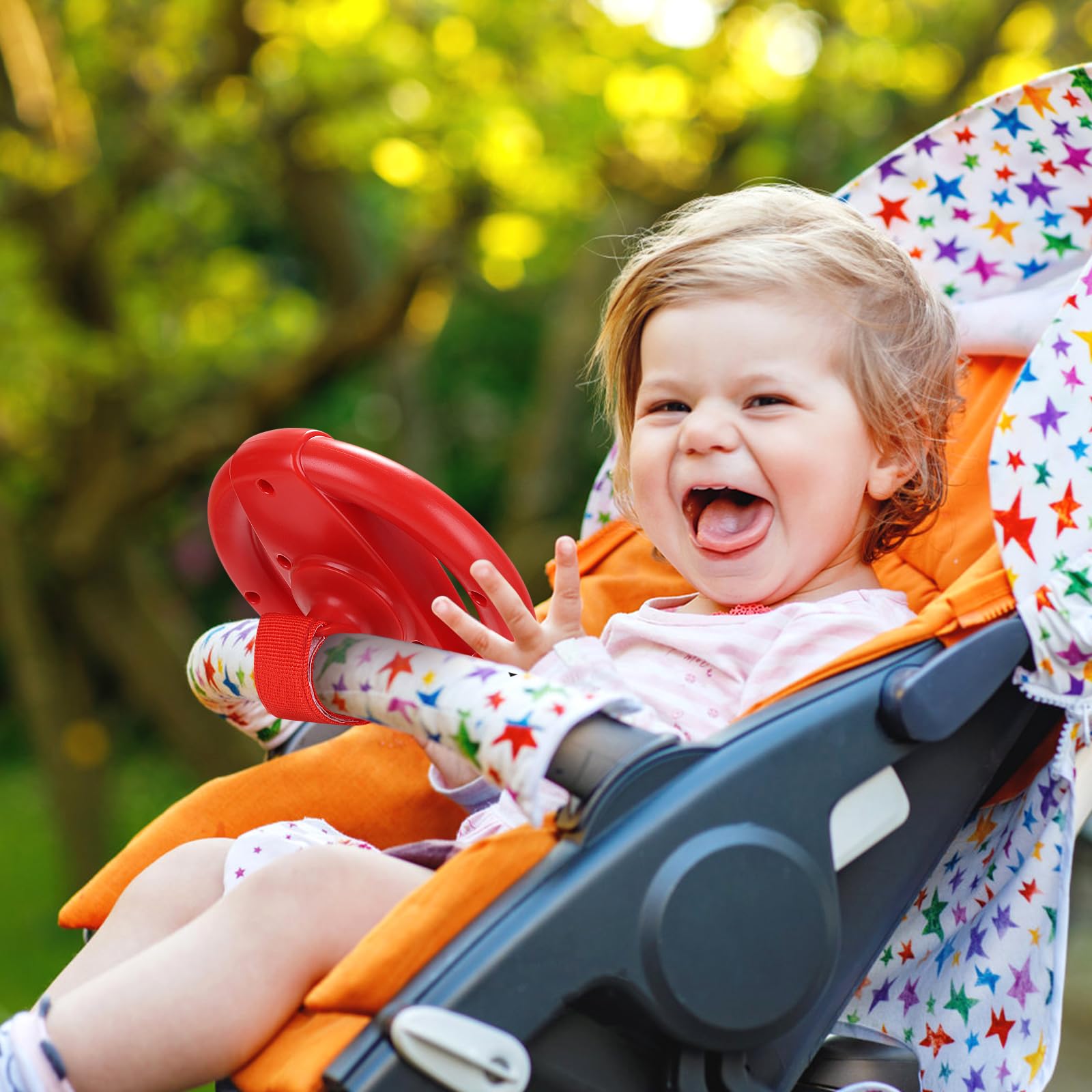 Accmor Velcro attachment for quick, secure stroller mounting