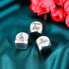 ACCOLIAMBER Date night scene setup illustrating how the dice inspire evenings