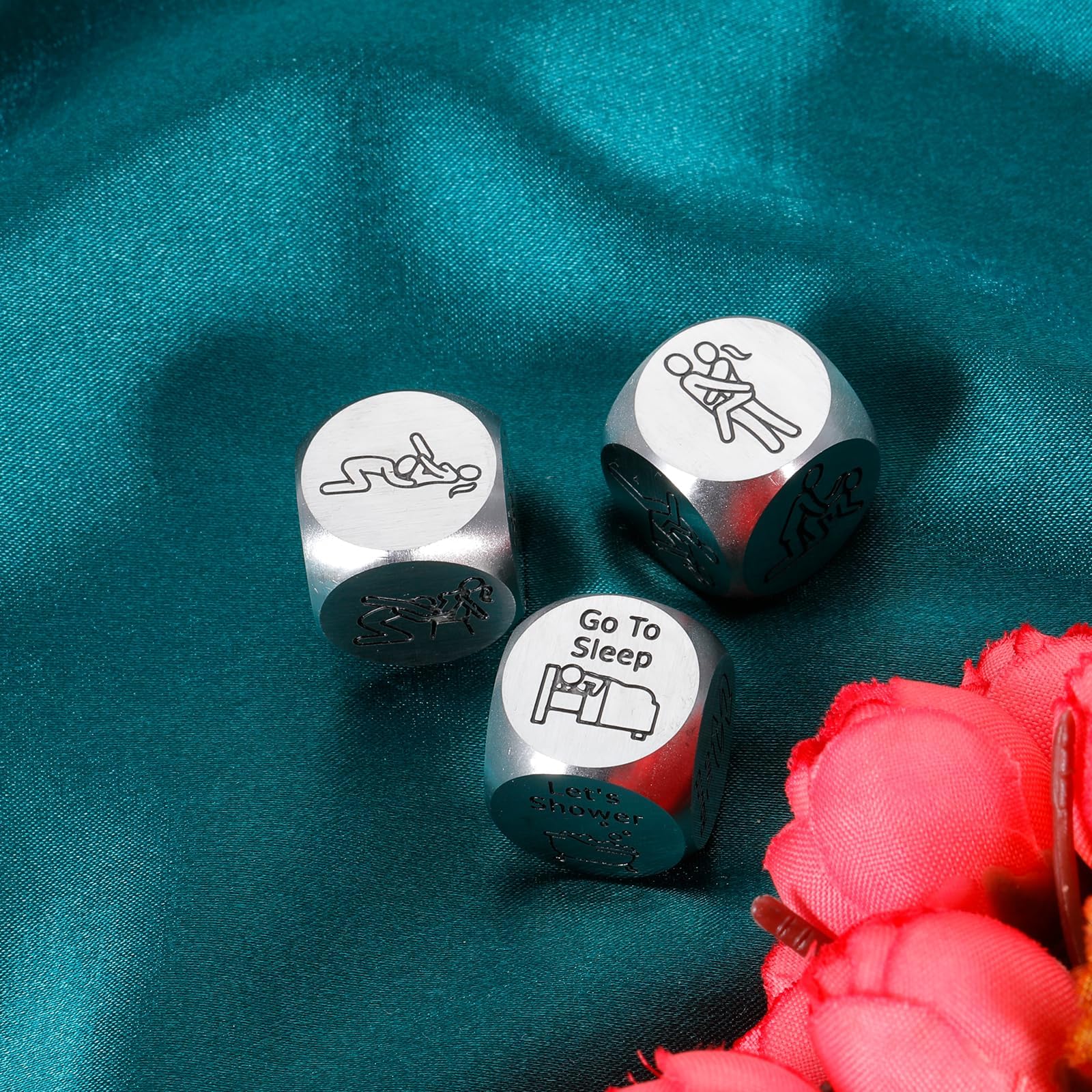 ACCOLIAMBER Dice packaging black box conveys gift-ready presentation
