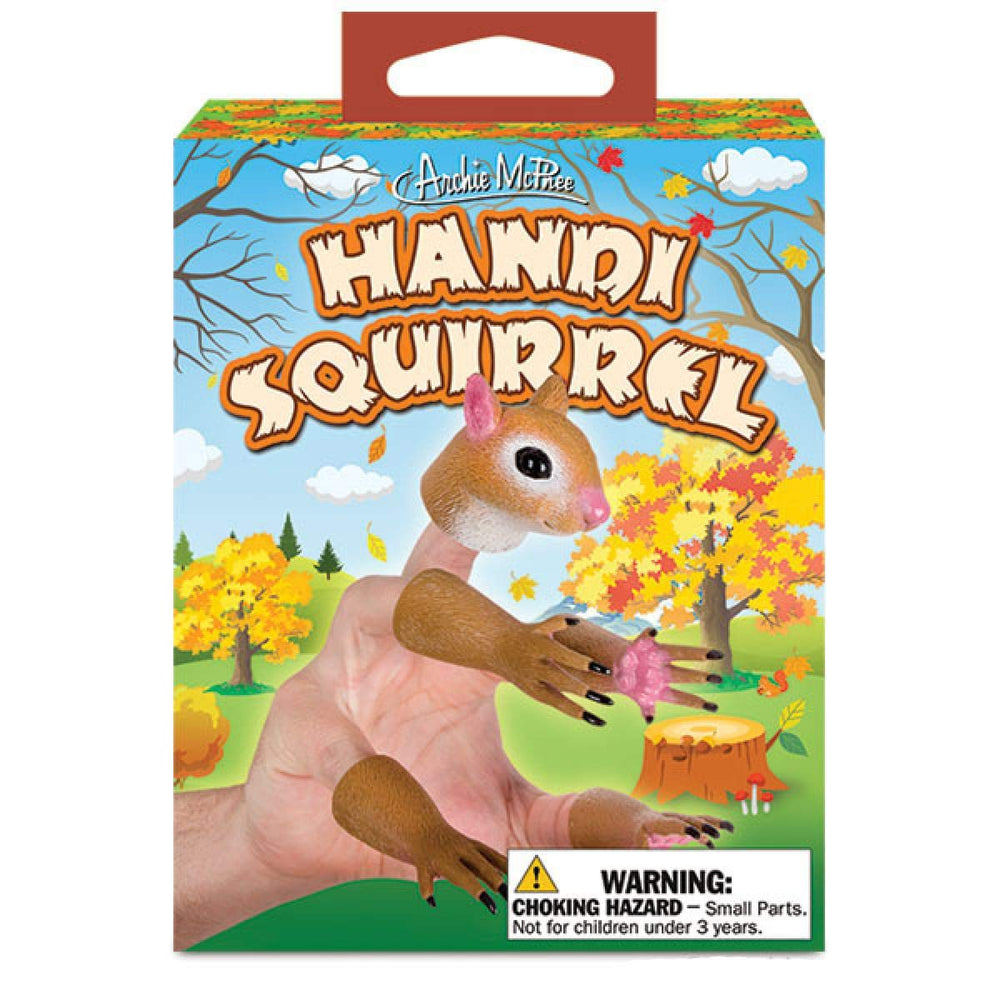 Accoutrements Handi Squirrel set shows four paws and head for quirky character play.