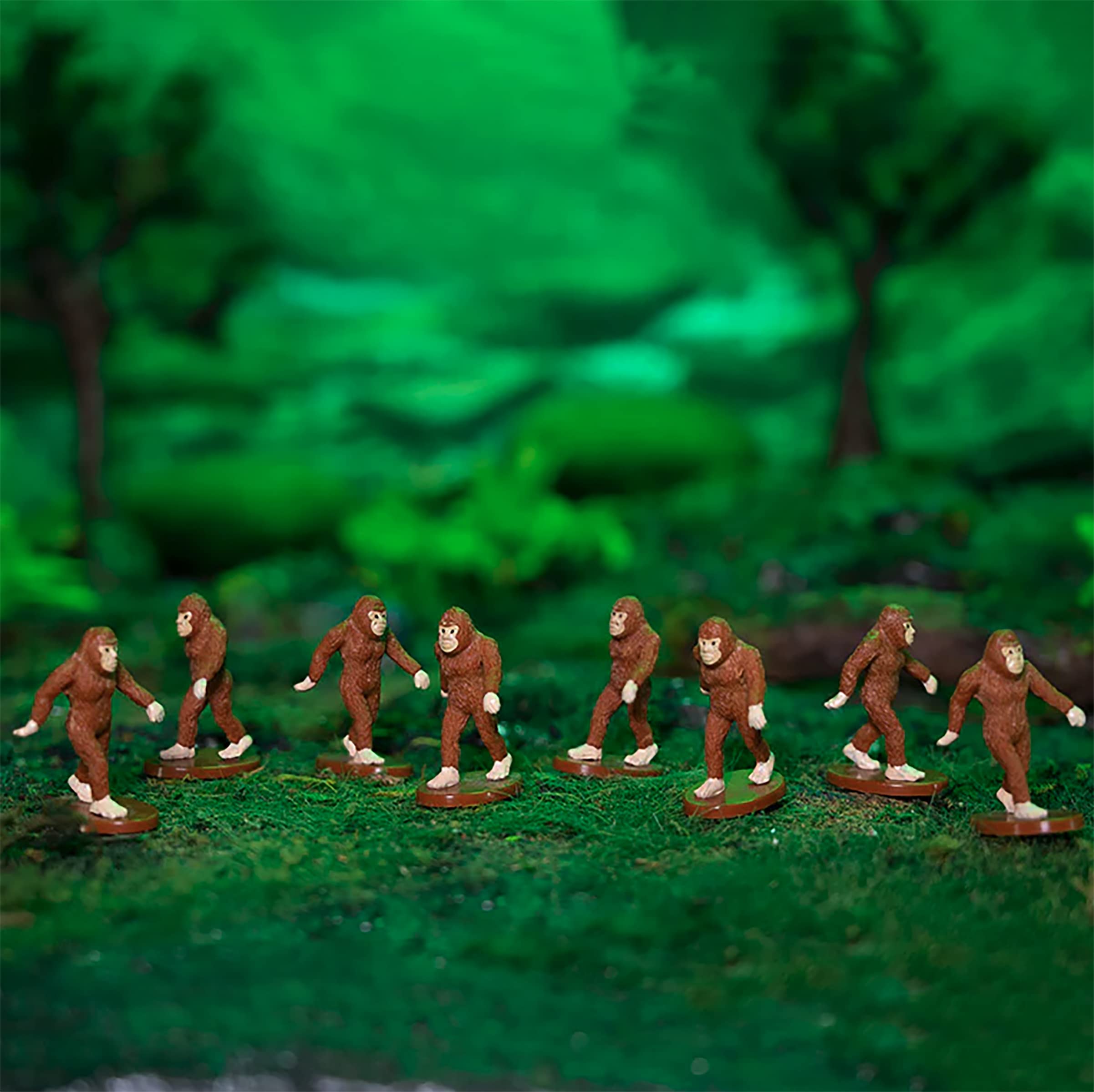 Accoutrements Itty Bitty Bigfoot standing on a surface for whimsy