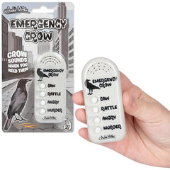 Accoutrements Crow's Call is a lightweight, portable device perfect for spontaneous birdwatching adventures.