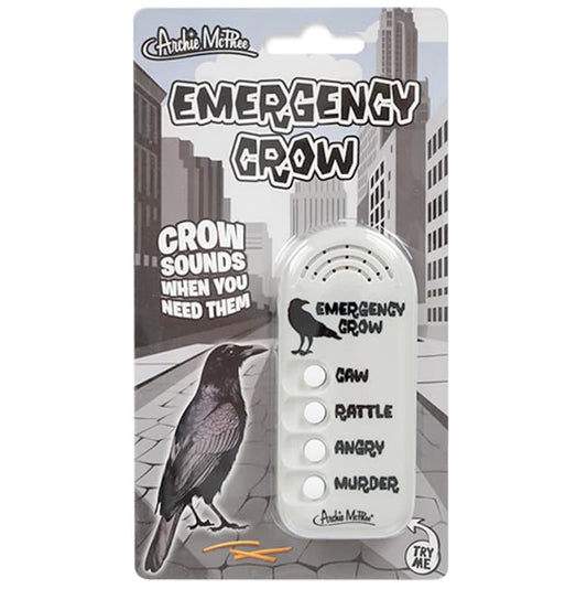 Accoutrements Crow's Call electronic noisemaker in compact form, ideal for outdoor birdwatching.
