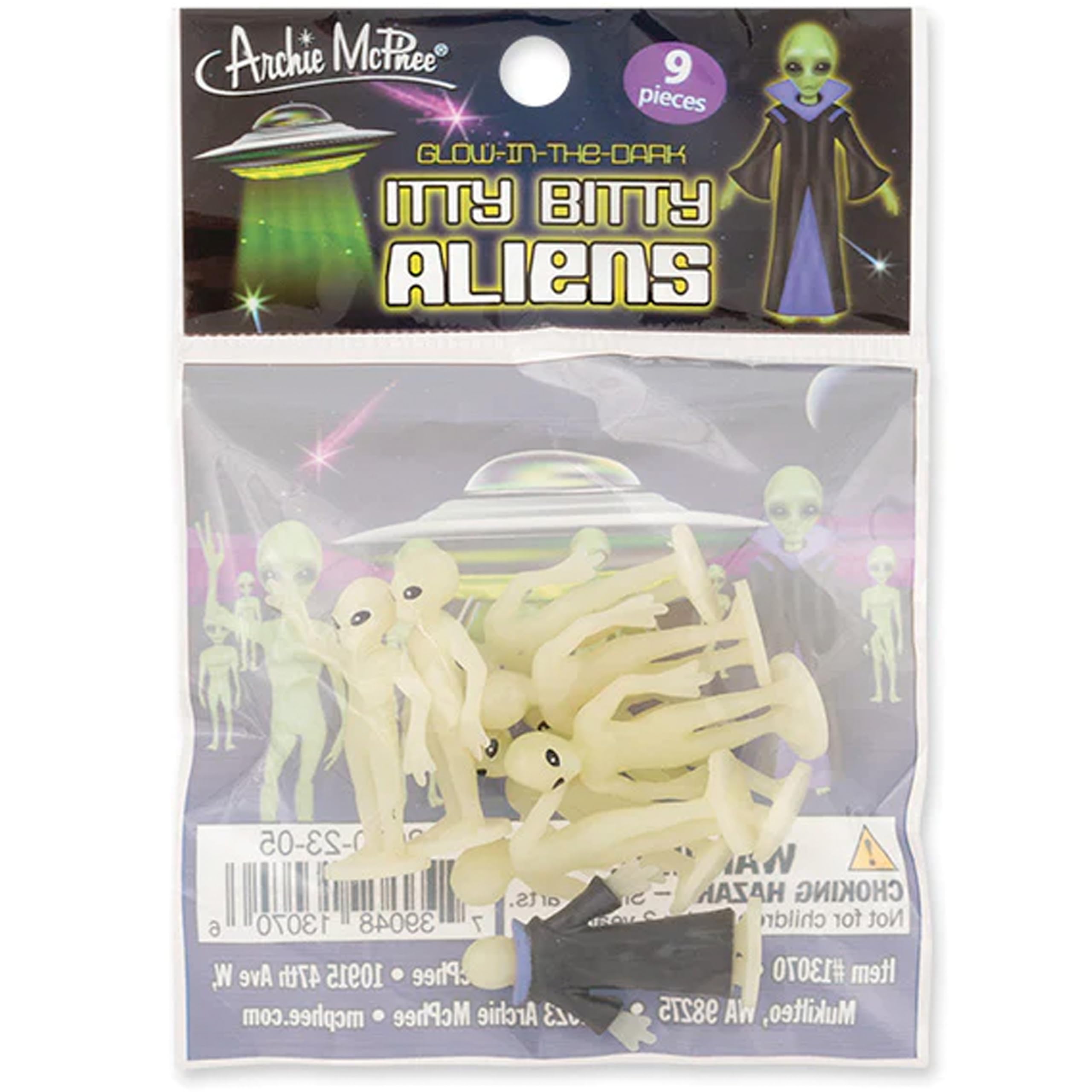 Illustrated bag packaging makes a charming gift for UFO lovers