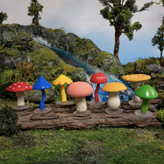 Accoutrements Mcphee individual mushroom with stand for tidy display.