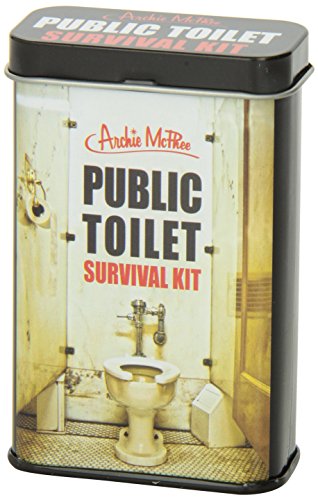 Accoutrements compact tin keeps essential hygiene handy during travel.