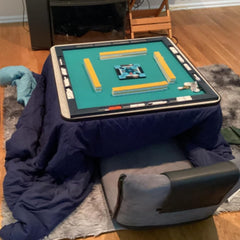 Accskzo Mahjong Mat durable and easy to clean for quick maintenance.