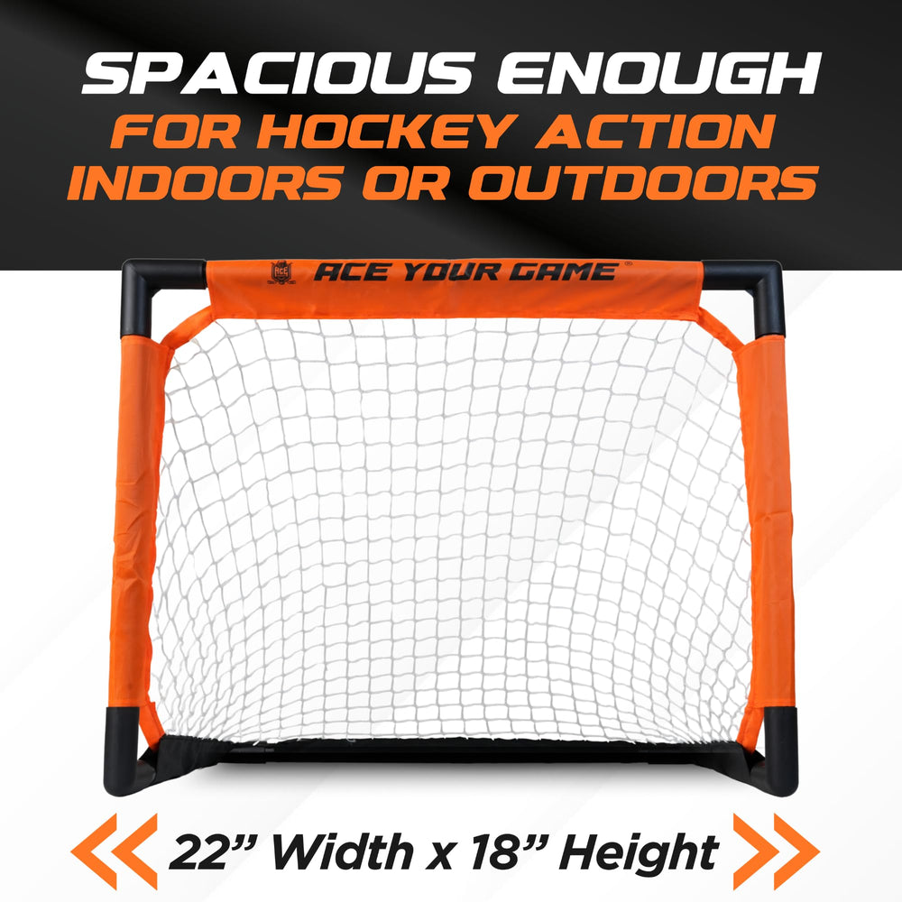 ACE HOCKEY six foam balls designed for quiet, safe indoor play