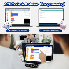 ACEBOTT Scratch/Arduino coding guide supports beginner learning