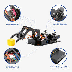 ACEBOTT stem education toy promotes hands-on robotics learning.