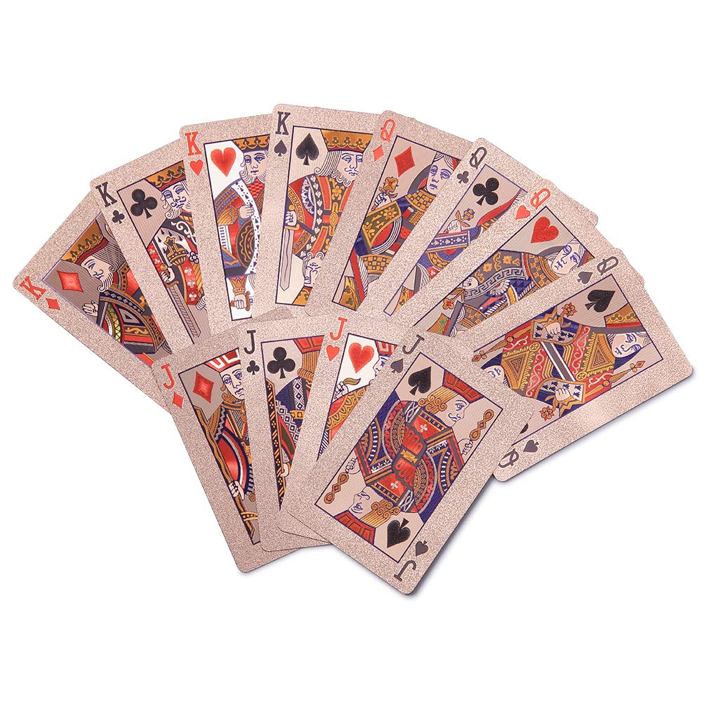 ACELION 54-card deck with jokers for standard games.