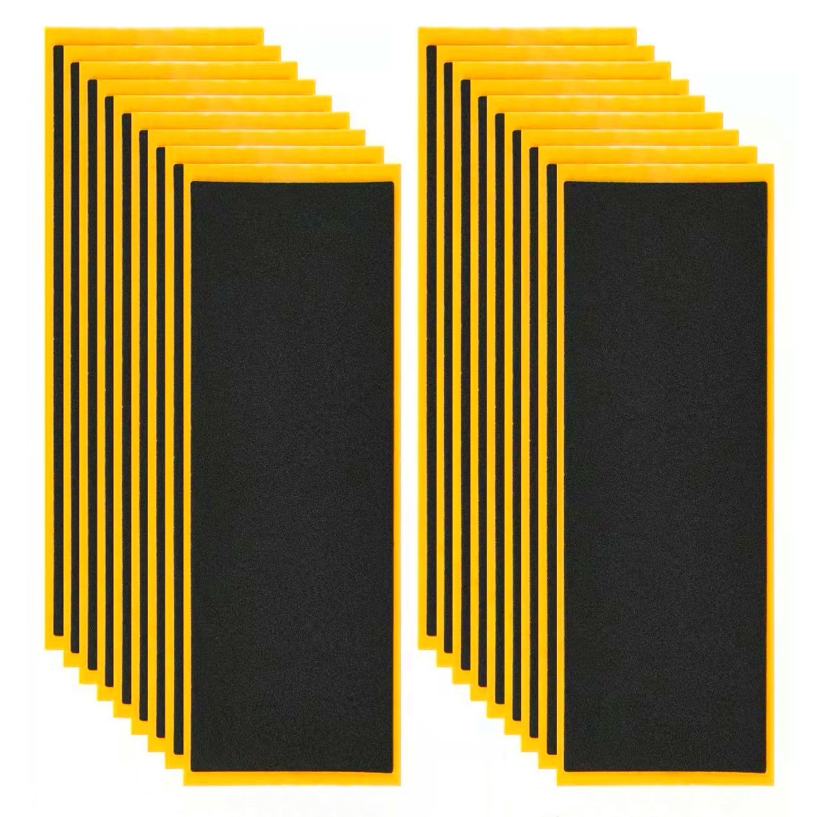 ACFELLE fingerboard grip tape in black foam provides reliable grip for smooth flicks