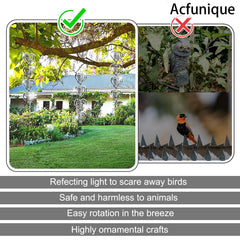 Acfunique wind spinner set adds artful charm to front porch and garden.