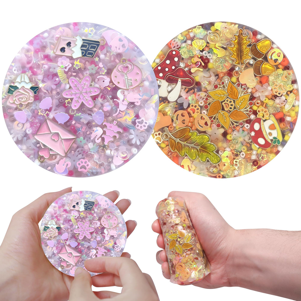 Achilleas Picky Pad 2 Pack in multicolor design for discreet anxiety relief