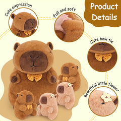 Achwishap Capybara plush care tip keeps softness over time